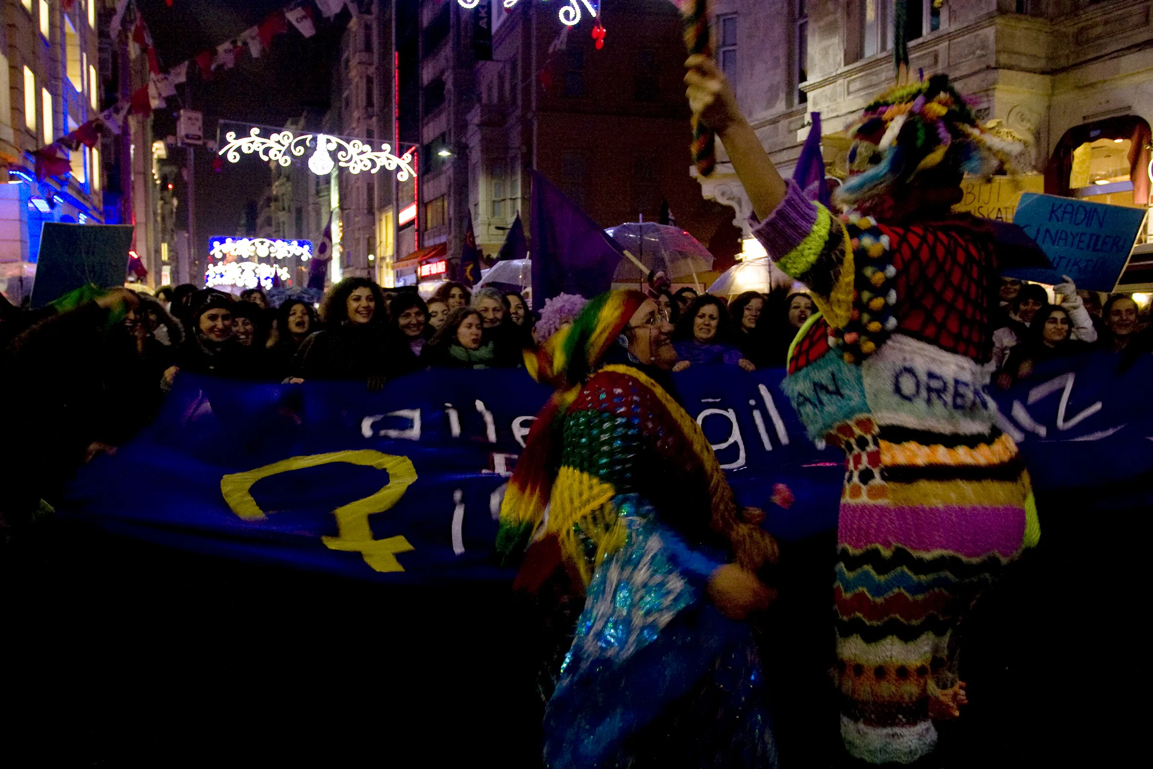 8 Mart Feminist Gece Yürüyüşü / 2012 / Foto: Gülşin Ketenci