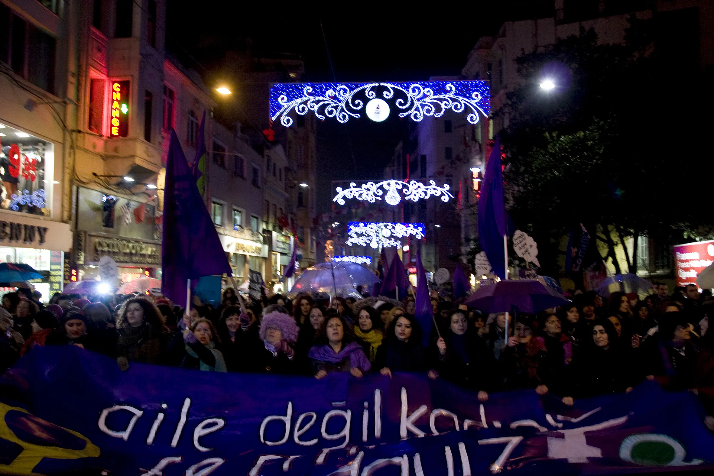 8 Mart Feminist Gece Yürüyüşü / 2012 / Foto: Gülşin Ketenci