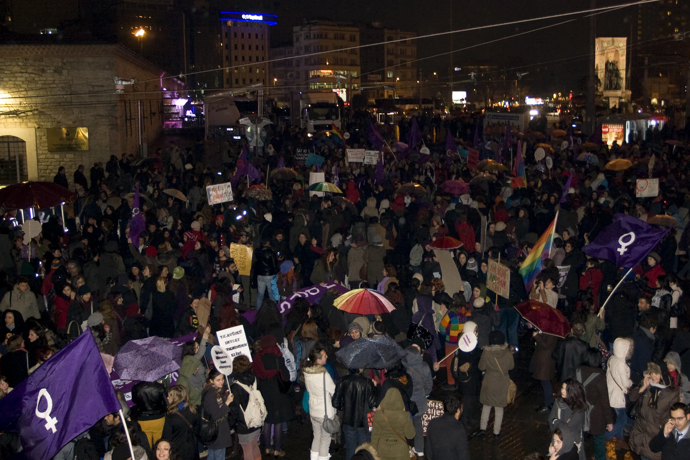 8 Mart Feminist Gece Yürüyüşü / 2012 / Foto: Gülşin Ketenci