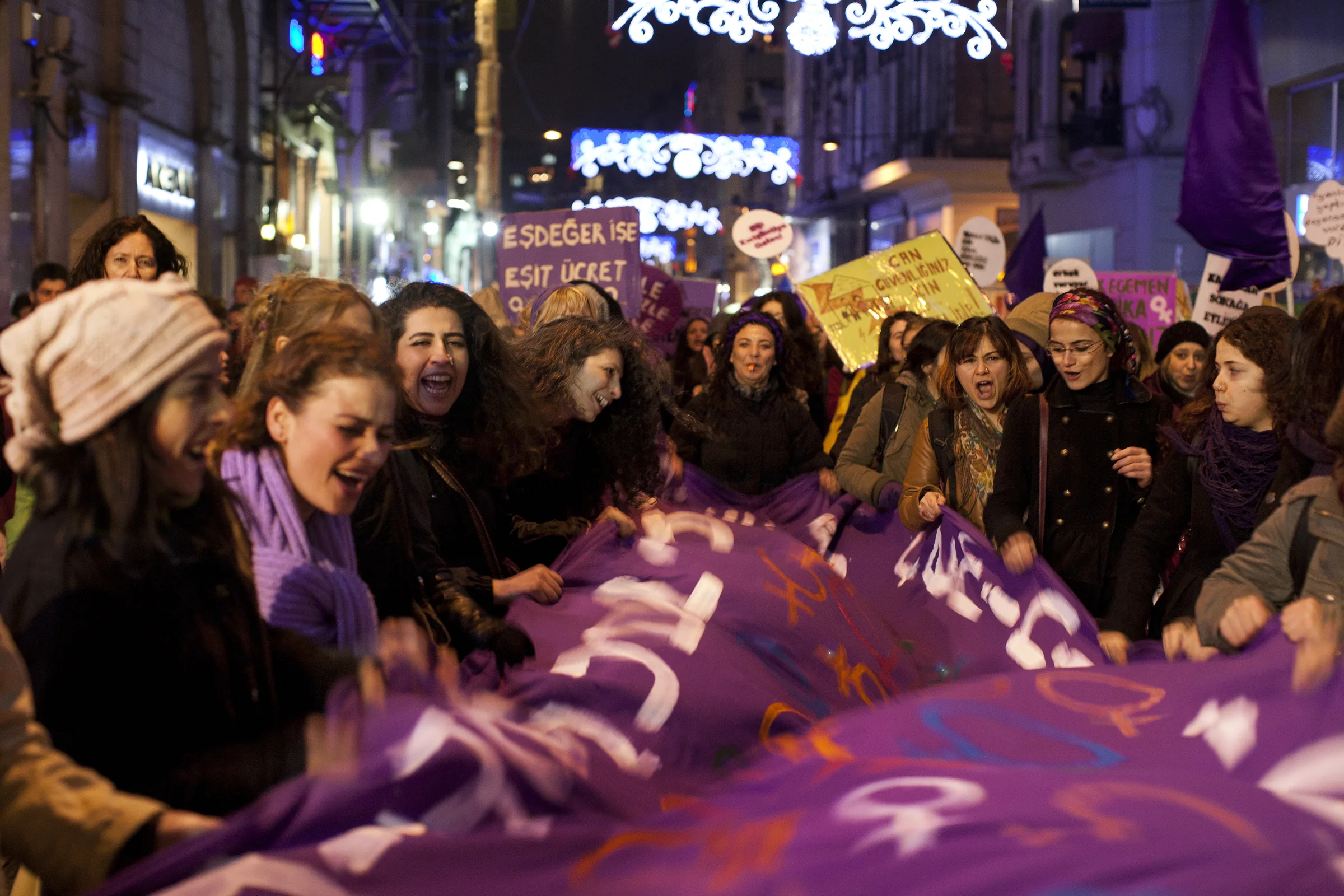 8 Mart Feminist Gece Yürüyüşü / 2012 / Foto: Serra Akcan