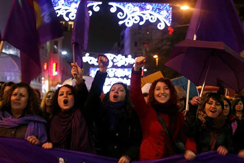 8 Mart Feminist Gece Yürüyüşü / 2012 / Foto: Serra Akcan