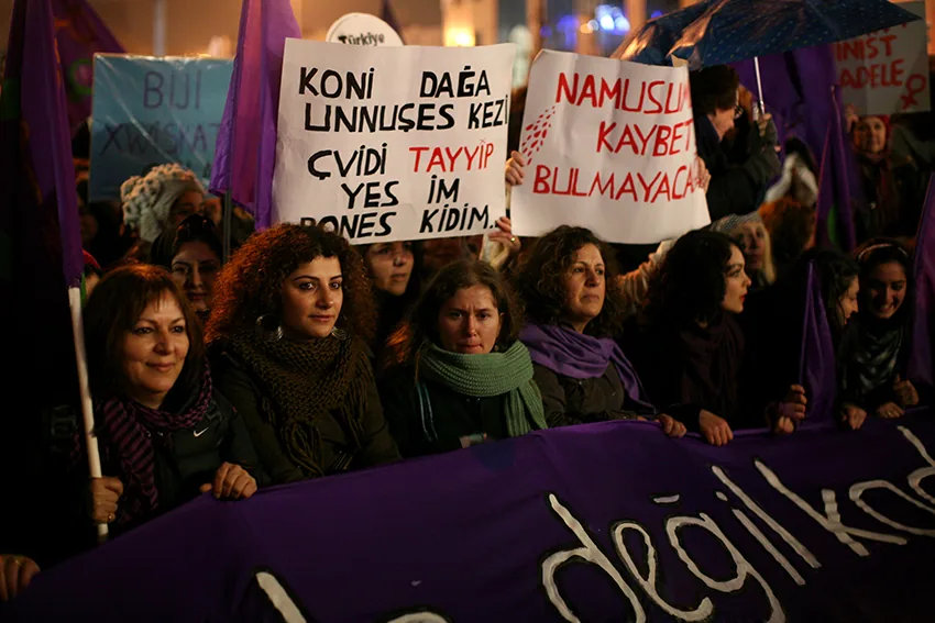 8 Mart Feminist Gece Yürüyüşü / 2012 / Foto: Serra Akcan