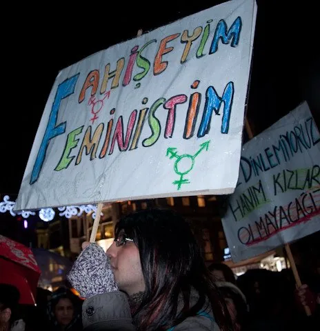8 Mart Feminist Gece Yürüyüşü / 2012 / Foto: Çiçek Tahaoğlu