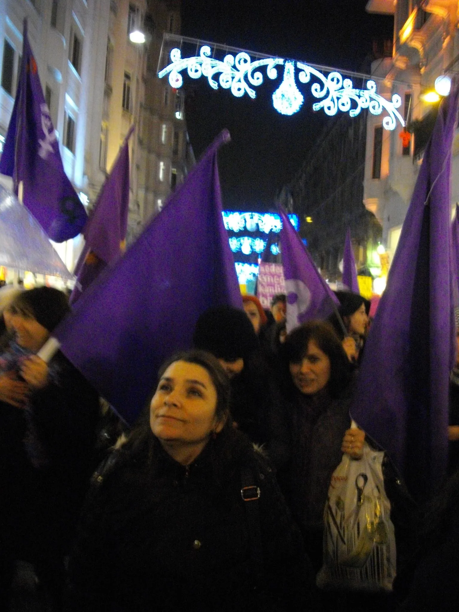 8 Mart Feminist Gece Yürüyüşü / 2012 / Foto: Serpil Çakır