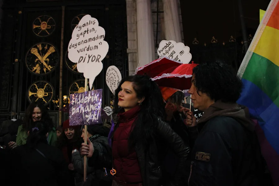 8 Mart Feminist Gece Yürüyüşü / 2012 / Foto: Jivan Güner