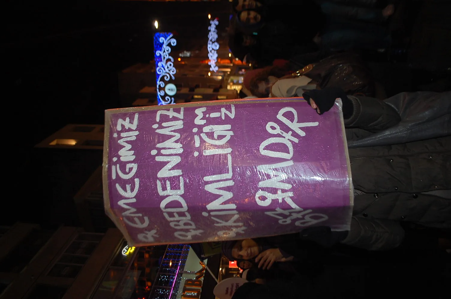 8 Mart Feminist Gece Yürüyüşü / 2012 / Foto: Bilinmiyor