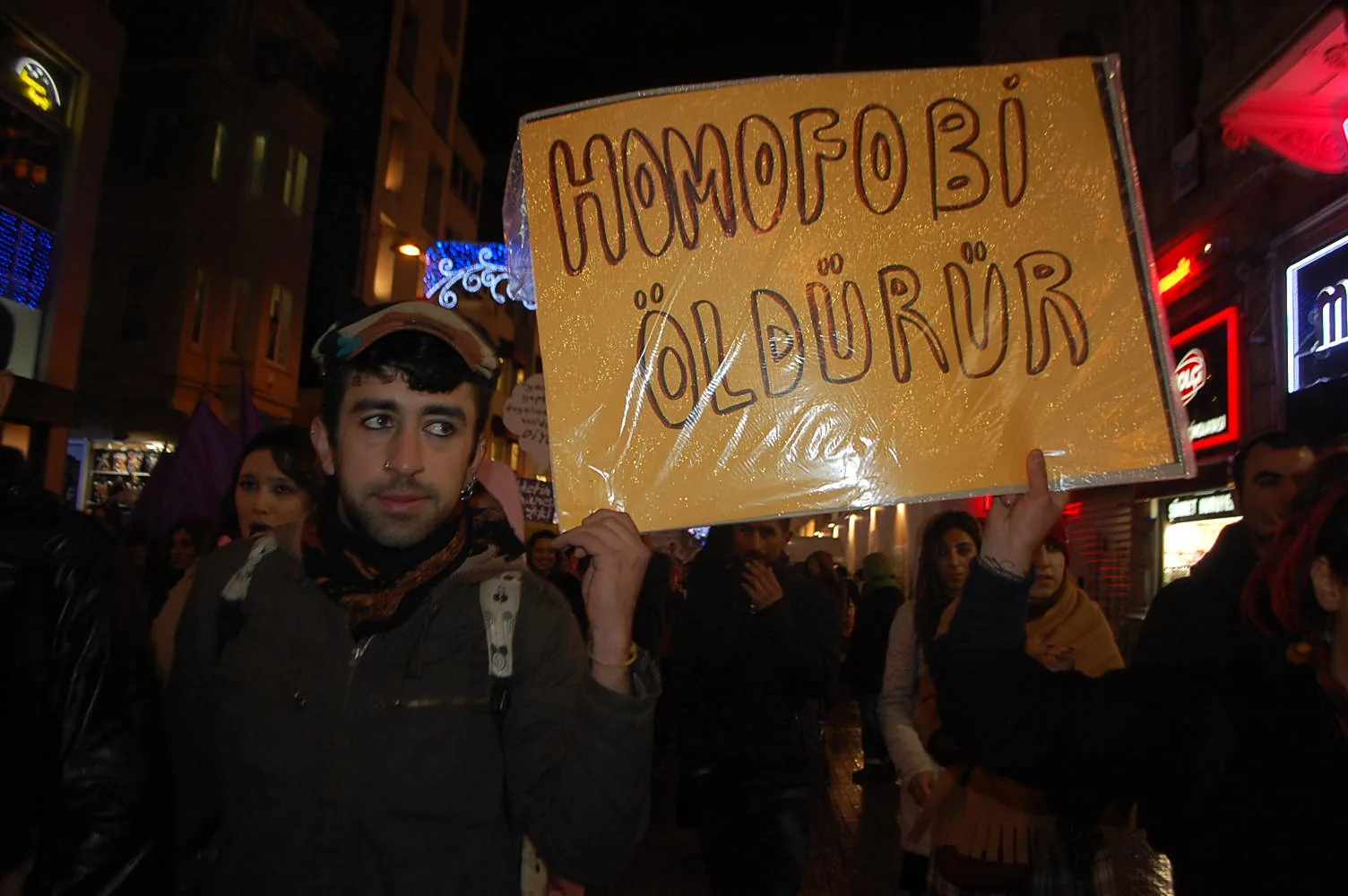 8 Mart Feminist Gece Yürüyüşü / 2012 / Foto: Bilinmiyor
