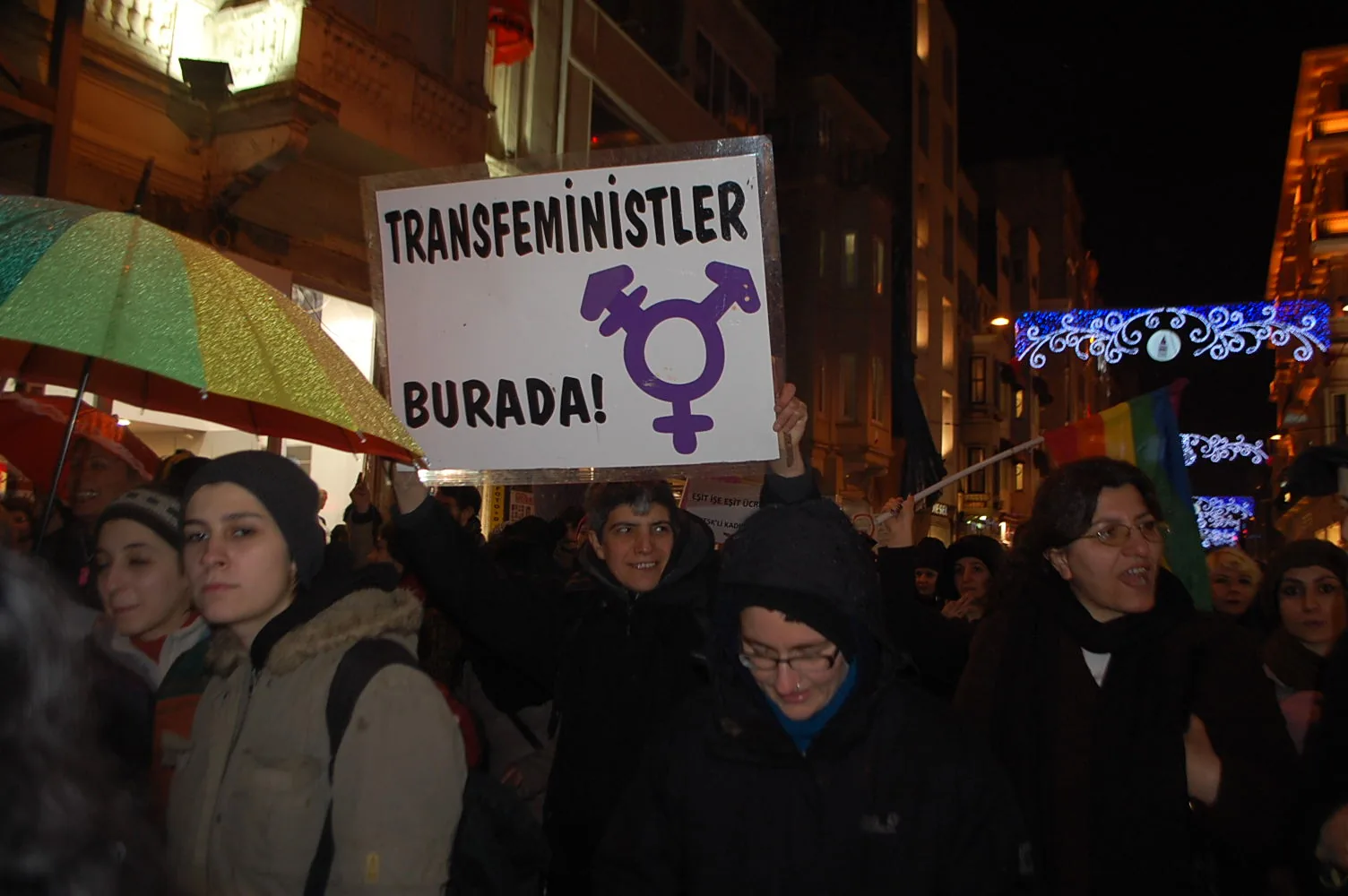 8 Mart Feminist Gece Yürüyüşü / 2012 / Foto: Bilinmiyor