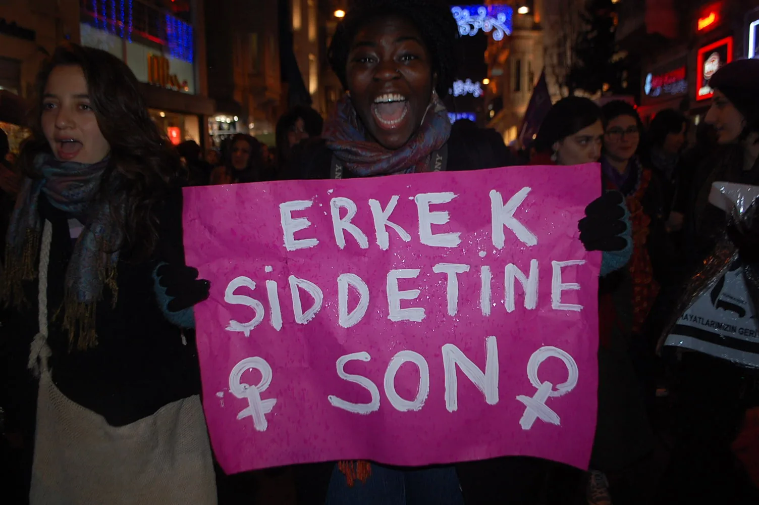 8 Mart Feminist Gece Yürüyüşü / 2012 / Foto: Bilinmiyor