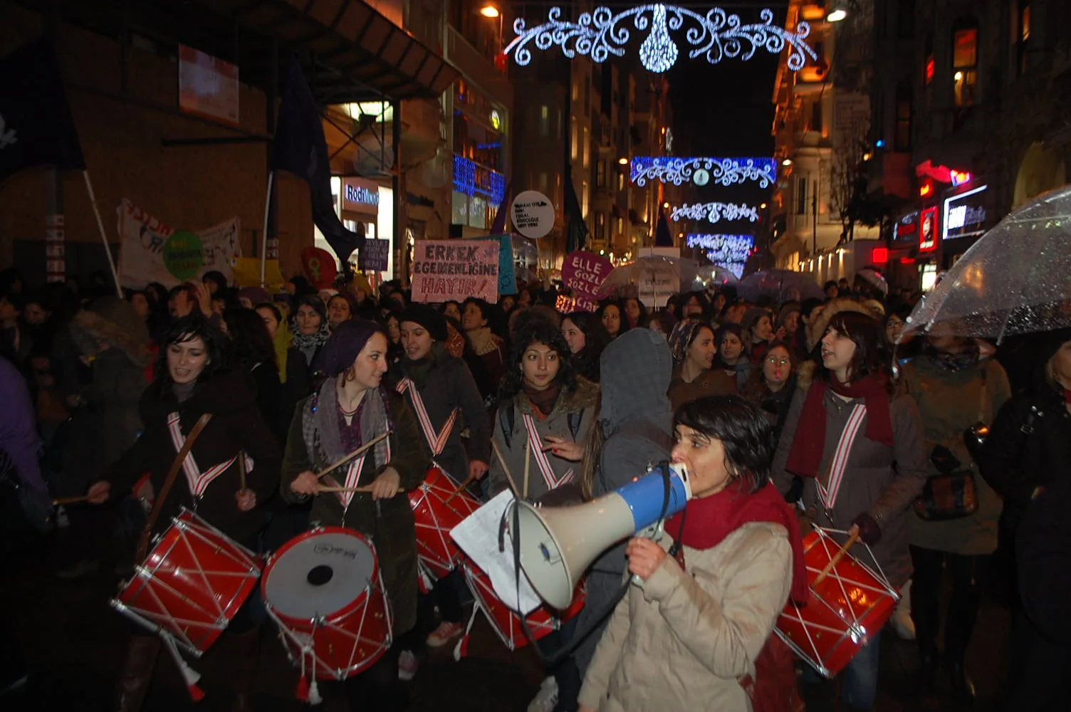 8 Mart Feminist Gece Yürüyüşü / 2012 / Foto: Bilinmiyor