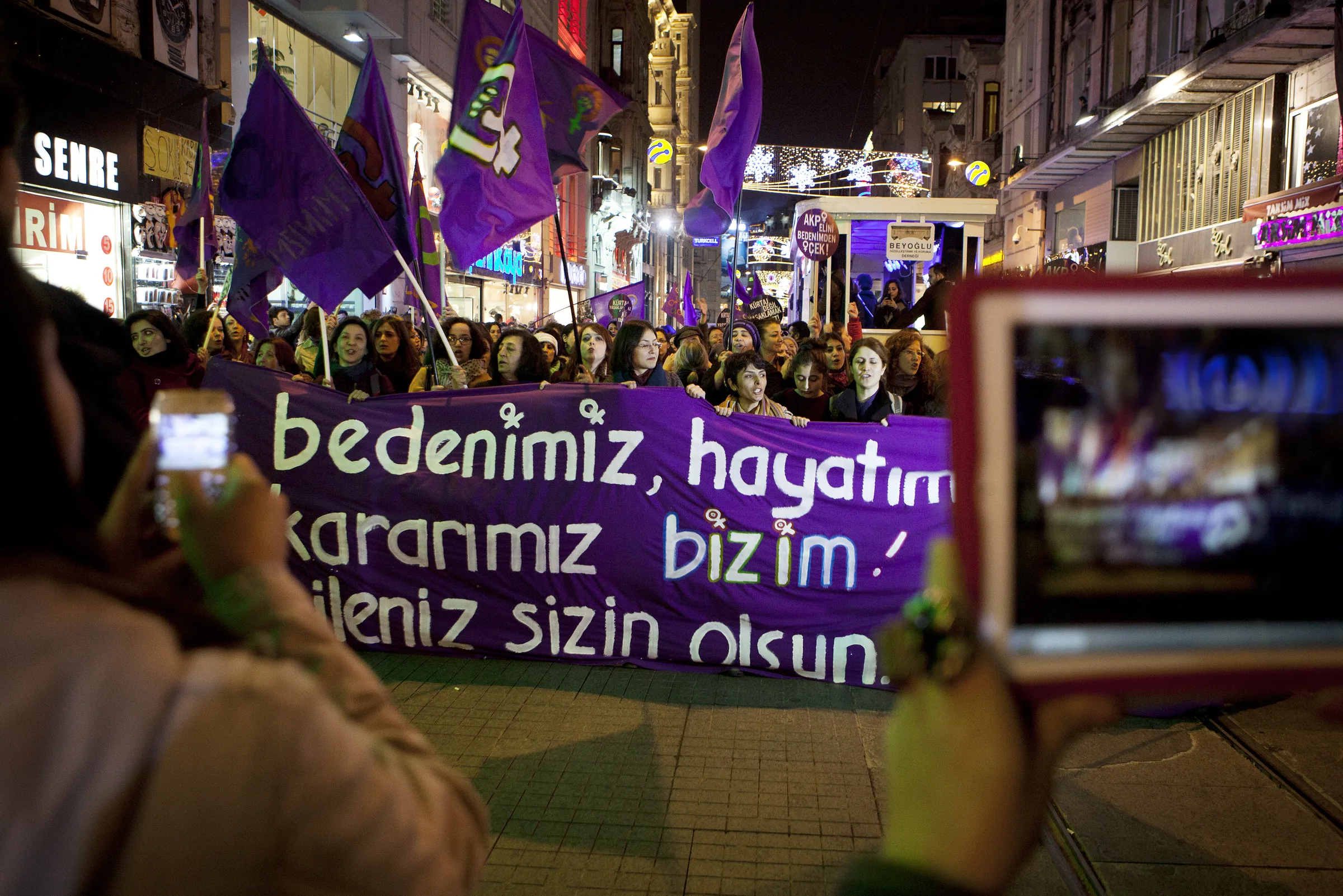 8 Mart Feminist Gece Yürüyüşü / 2013 / Foto: Serra Akcan