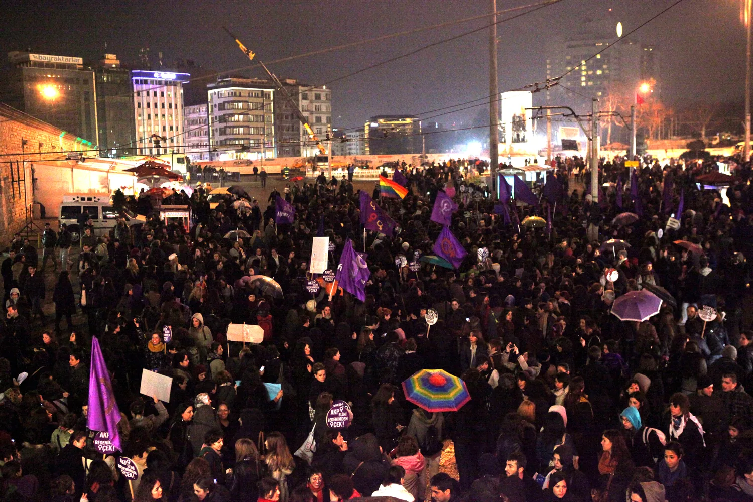 8 Mart Feminist Gece Yürüyüşü / 2013 / Foto: Balca Ergüder