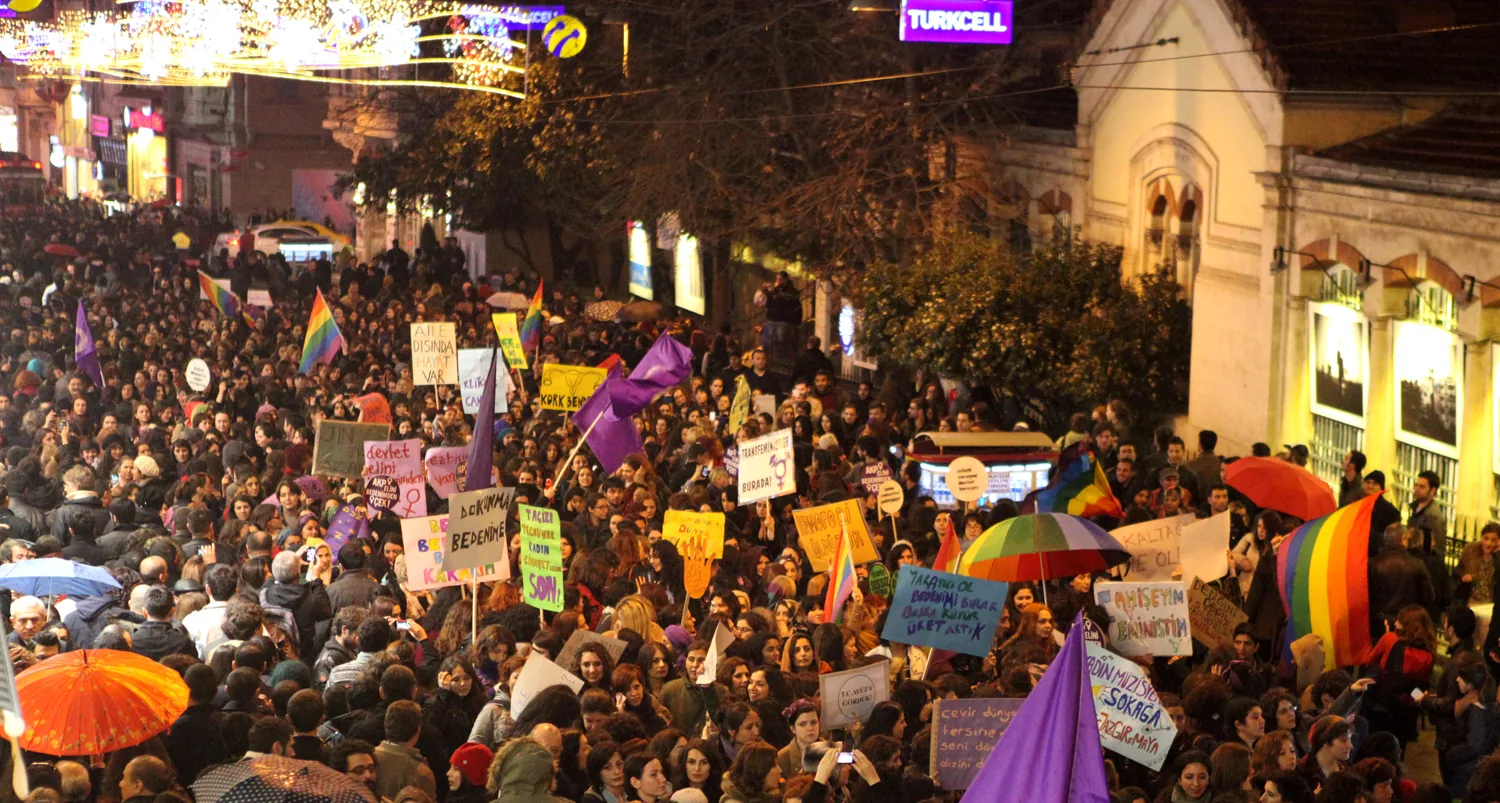8 Mart Feminist Gece Yürüyüşü / 2013 / Foto: Balca Ergüder