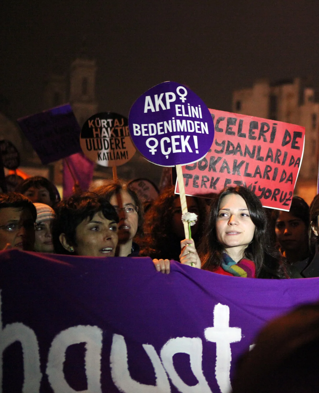 8 Mart Feminist Gece Yürüyüşü / 2013 / Foto: Balca Ergüder