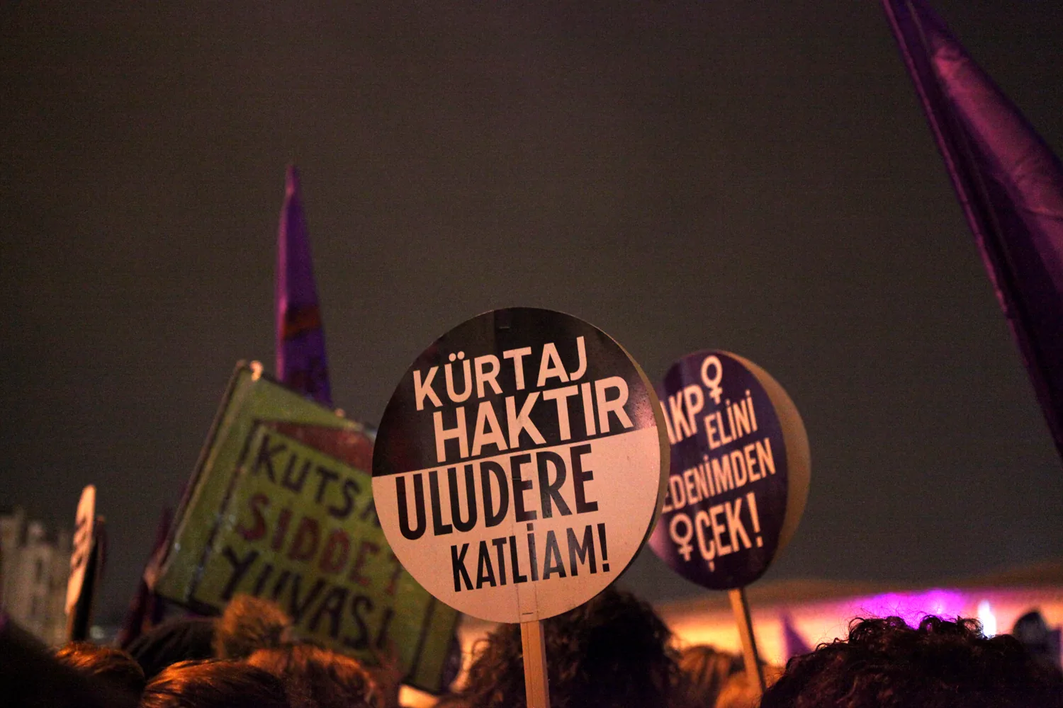 8 Mart Feminist Gece Yürüyüşü / 2013 / Foto: Balca Ergüder