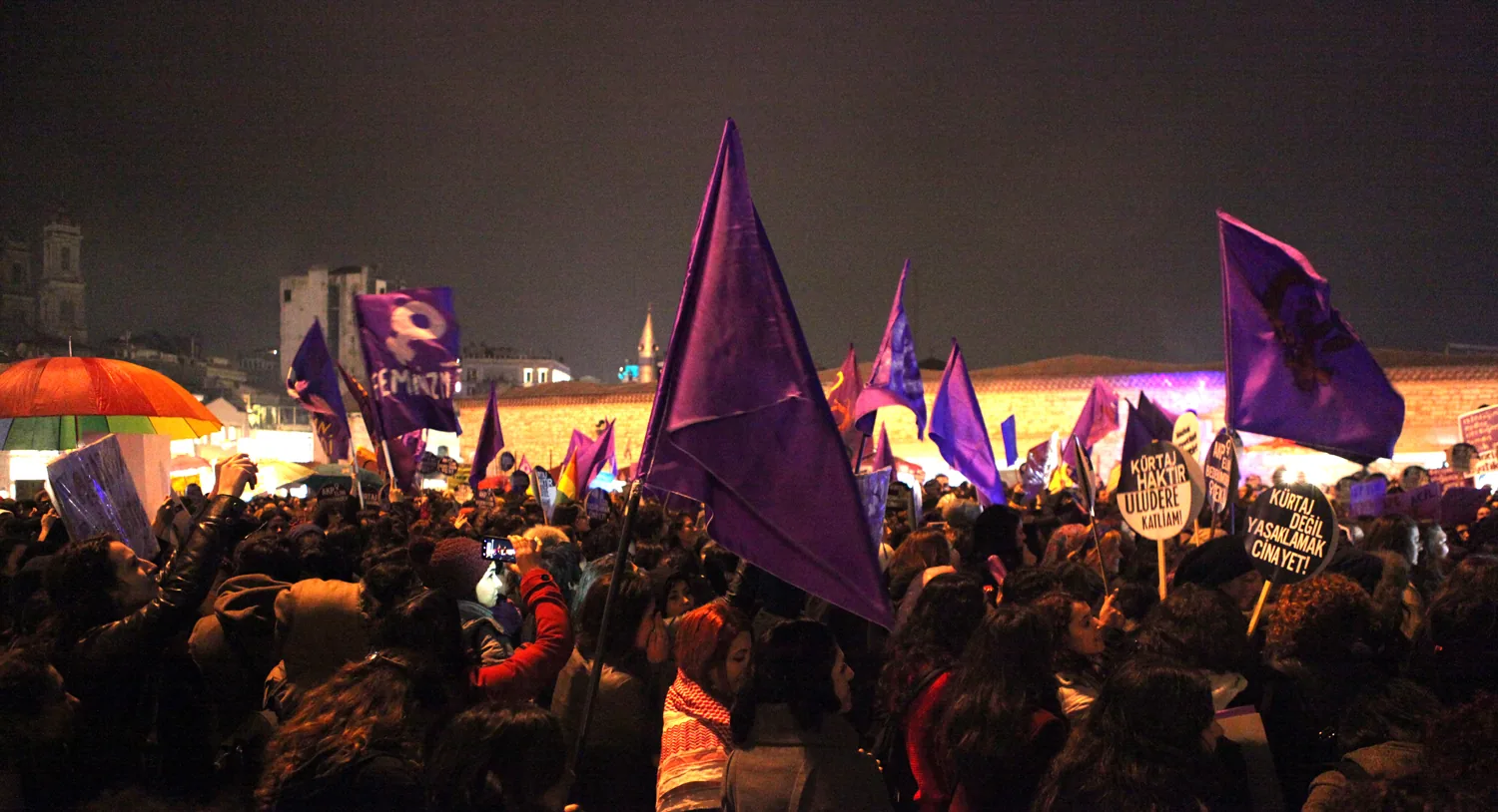 8 Mart Feminist Gece Yürüyüşü / 2013 / Foto: Balca Ergüder