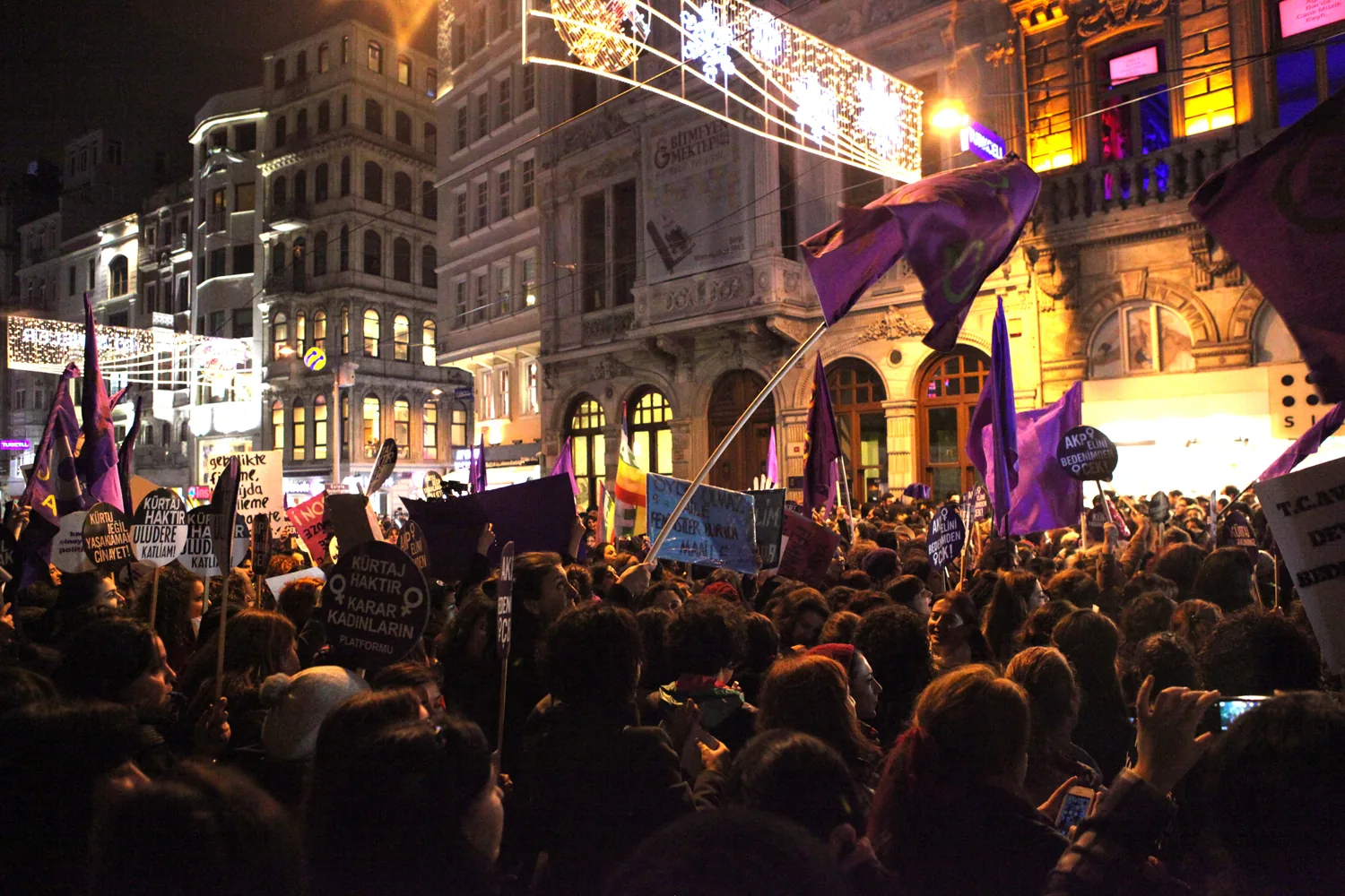 8 Mart Feminist Gece Yürüyüşü / 2013 / Foto: Balca Ergüder