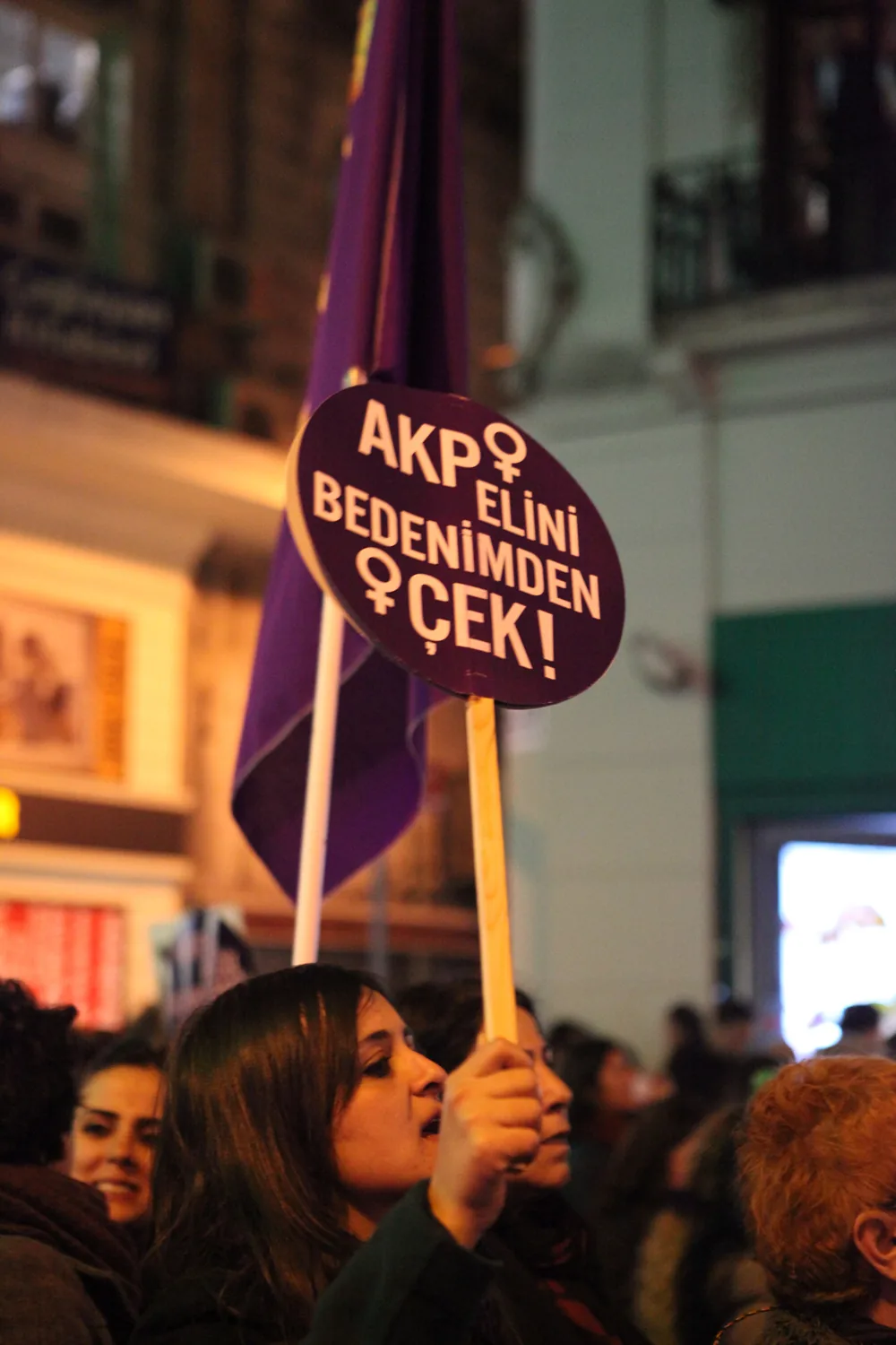 8 Mart Feminist Gece Yürüyüşü / 2013 / Foto: Balca Ergüder