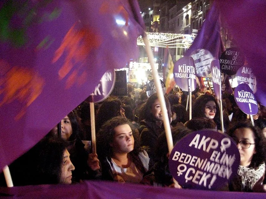 8 Mart Feminist Gece Yürüyüşü / 2013 / Foto: Sevilay Namlı
