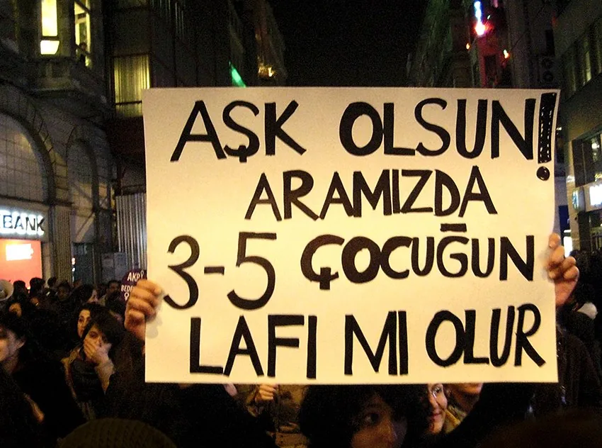 8 Mart Feminist Gece Yürüyüşü / 2013 / Foto: Sevilay Namlı