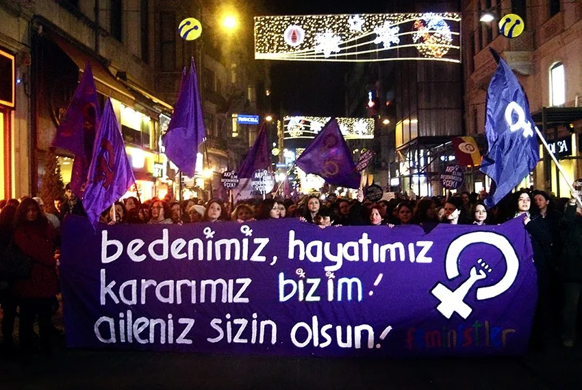8 Mart Feminist Gece Yürüyüşü / 2013 / Foto: Sevilay Namlı