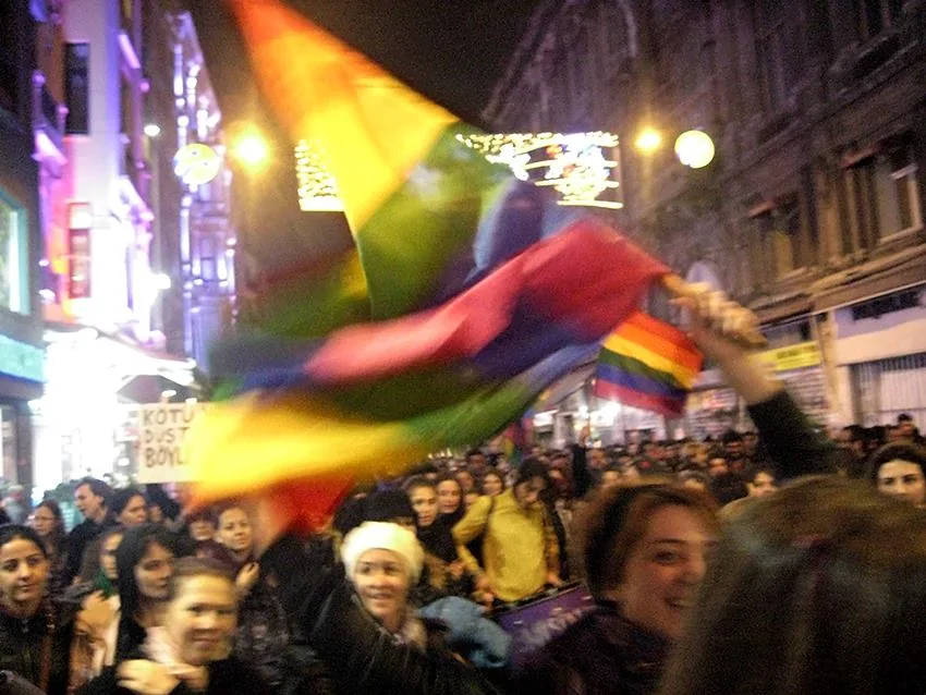 8 Mart Feminist Gece Yürüyüşü / 2013 / Foto: Sevilay Namlı