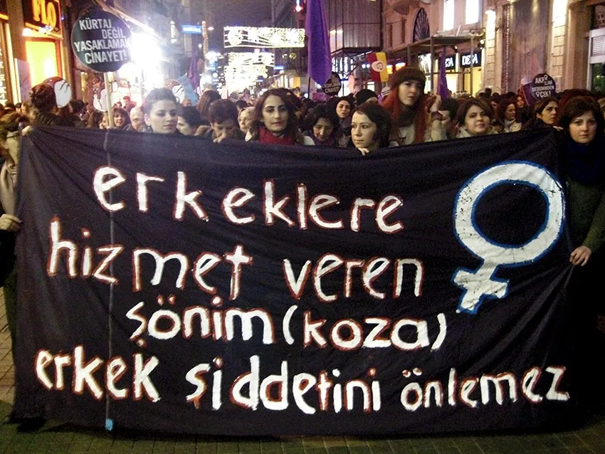 8 Mart Feminist Gece Yürüyüşü / 2013 / Foto: Sevilay Namlı