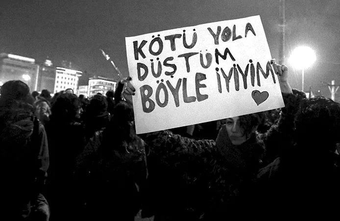 8 Mart Feminist Gece Yürüyüşü / 2013 / Foto: Hüseyin Aldemir