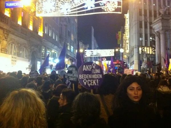 8 Mart Feminist Gece Yürüyüşü / 2013 / Foto: Bilinmiyor