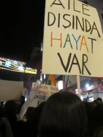8 Mart Feminist Gece Yürüyüşü / 2013 / Foto: Bilinmiyor