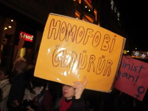 8 Mart Feminist Gece Yürüyüşü / 2013 / Foto: Bilinmiyor