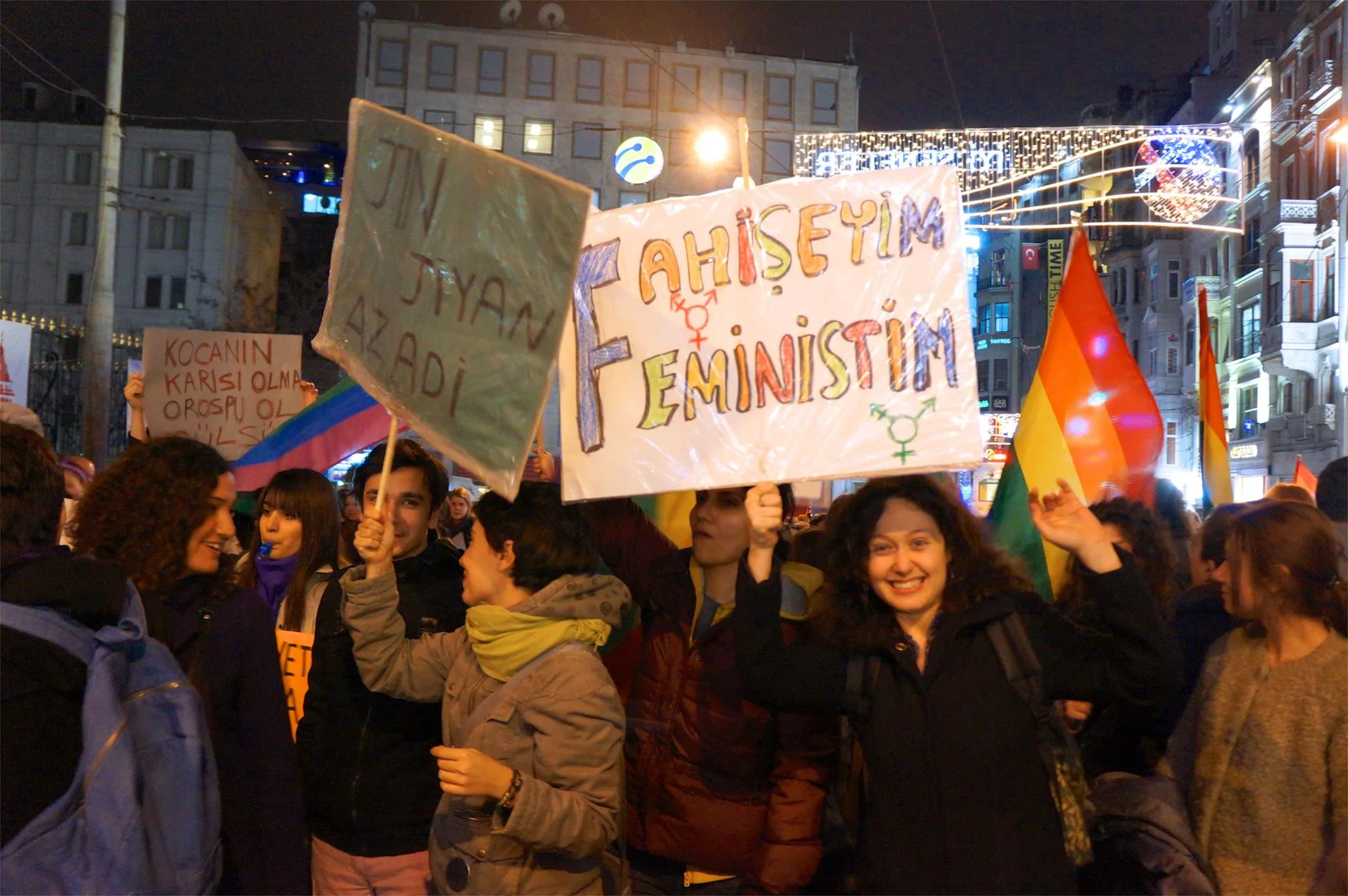 8 Mart Feminist Gece Yürüyüşü / 2013 / Foto: Bilinmiyor