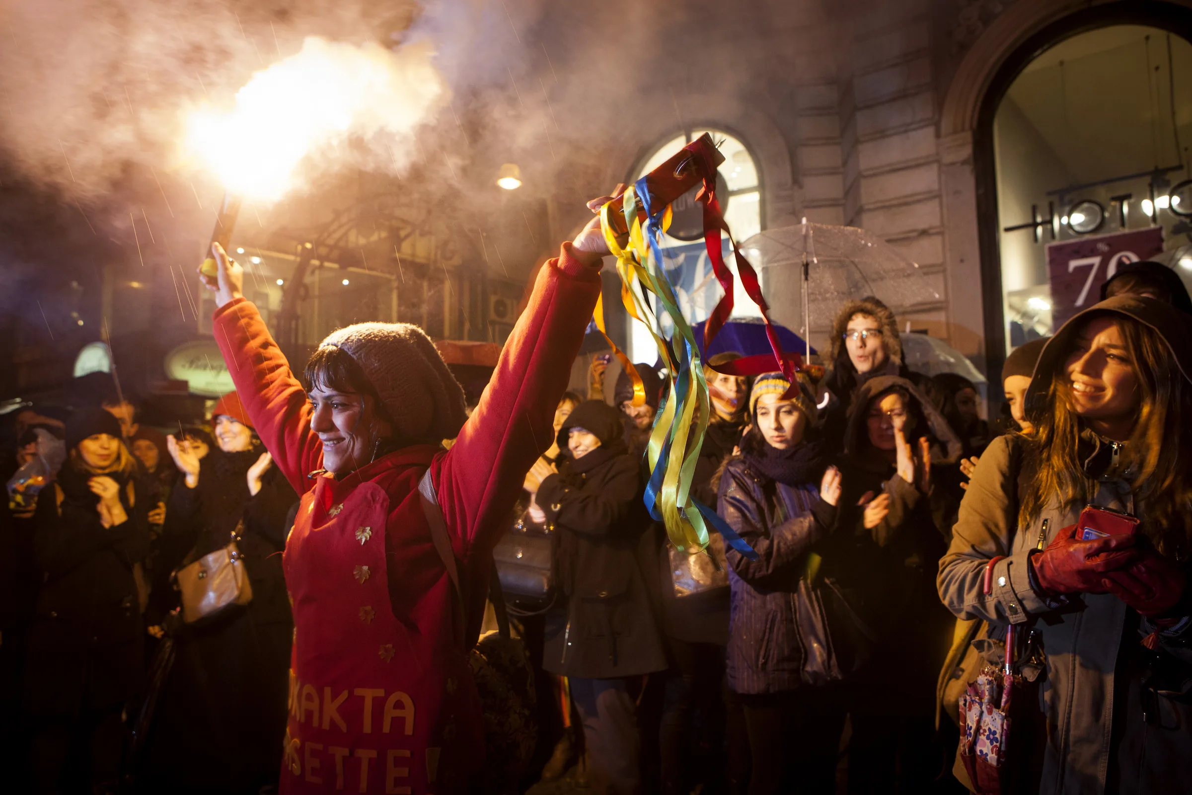 8 Mart Feminist Gece Yürüyüşü / 2014 / Foto: Serra Akcan