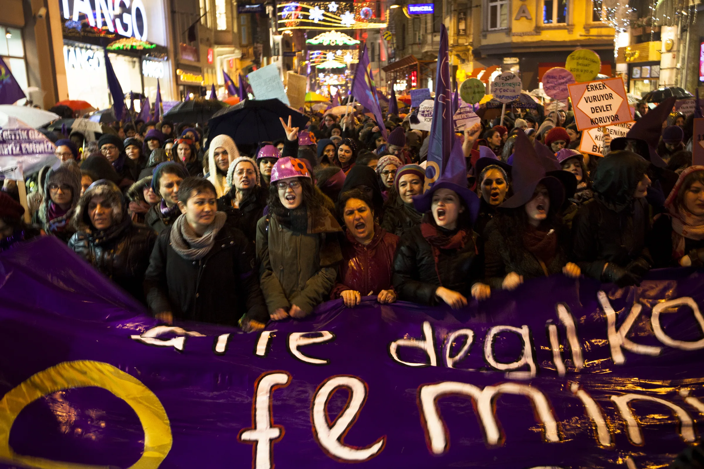 8 Mart Feminist Gece Yürüyüşü / 2014 / Foto: Serra Akcan