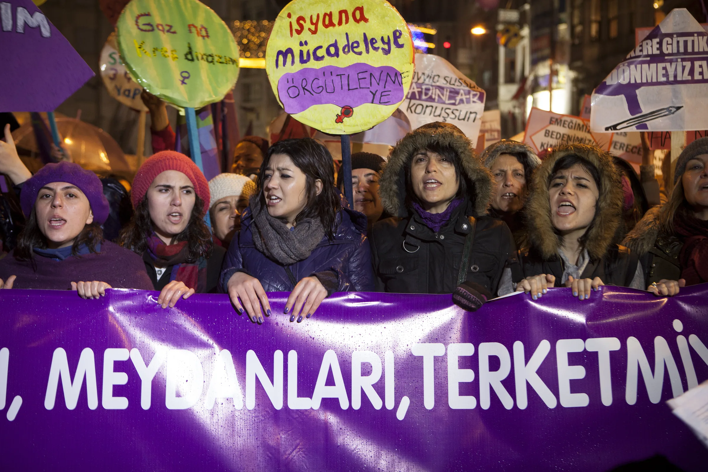 8 Mart Feminist Gece Yürüyüşü / 2014 / Foto: Serra Akcan