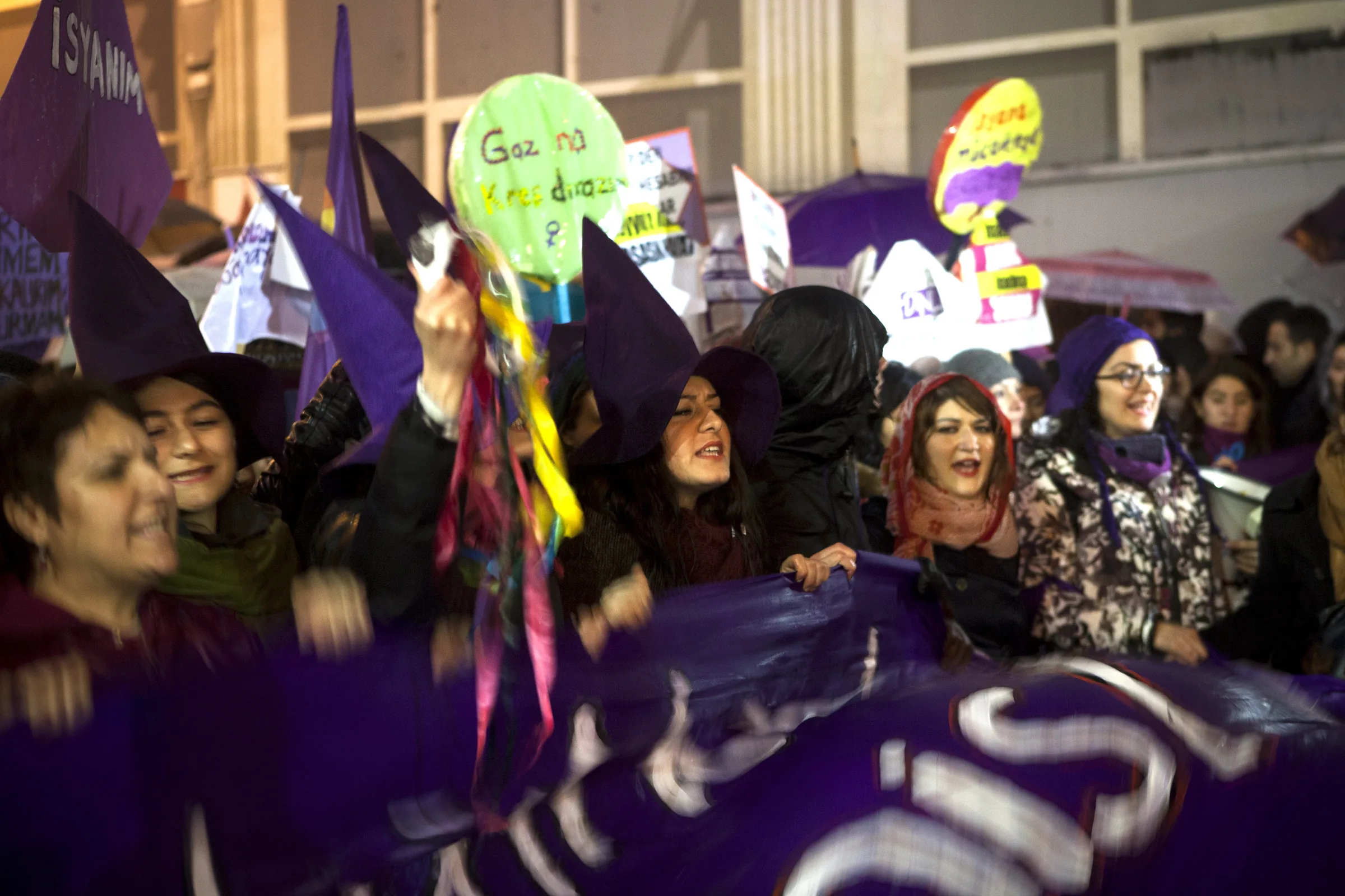 8 Mart Feminist Gece Yürüyüşü / 2014 / Foto: Serra Akcan