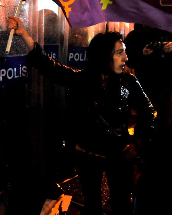 8 Mart Feminist Gece Yürüyüşü / 2014 / Foto: Sakine Yıldıran
