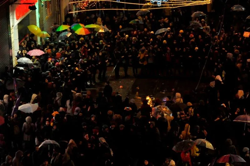 8 Mart Feminist Gece Yürüyüşü / 2014 / Foto: Sakine Yıldıran