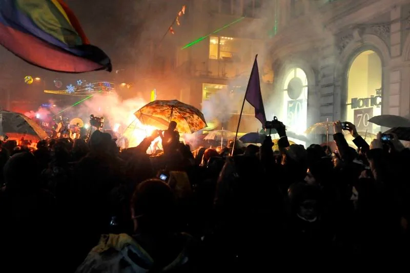 8 Mart Feminist Gece Yürüyüşü / 2014 / Foto: Sakine Yıldıran