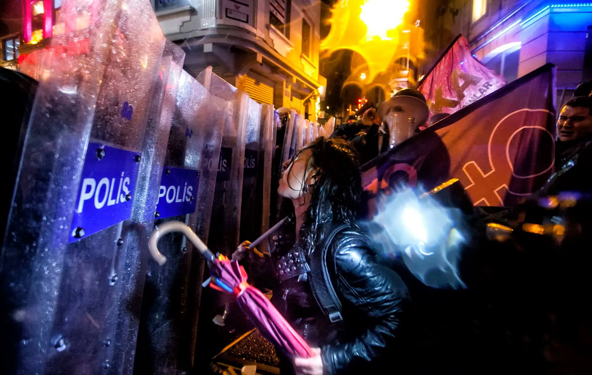 8 Mart Feminist Gece Yürüyüşü / 2014 / Foto: Ulaş Tosun