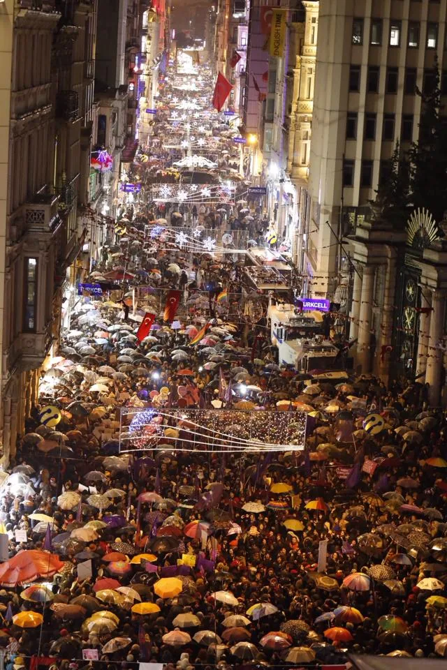 8 Mart Feminist Gece Yürüyüşü / 2014 / Foto: Fatih Pınar