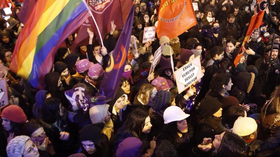 8 Mart Feminist Gece Yürüyüşü / 2014 / Foto: Fatih Pınar