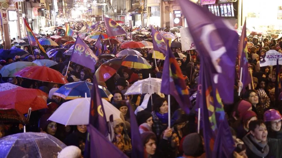 8 Mart Feminist Gece Yürüyüşü / 2014 / Foto: Fatih Pınar