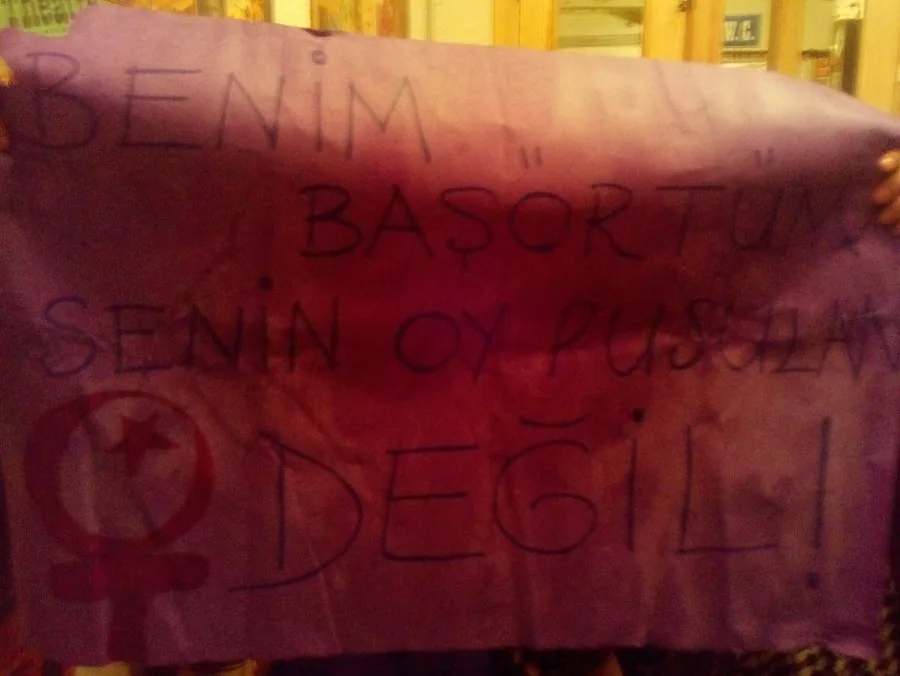 8 Mart Feminist Gece Yürüyüşü / 2014 / Foto: Bilinmiyor