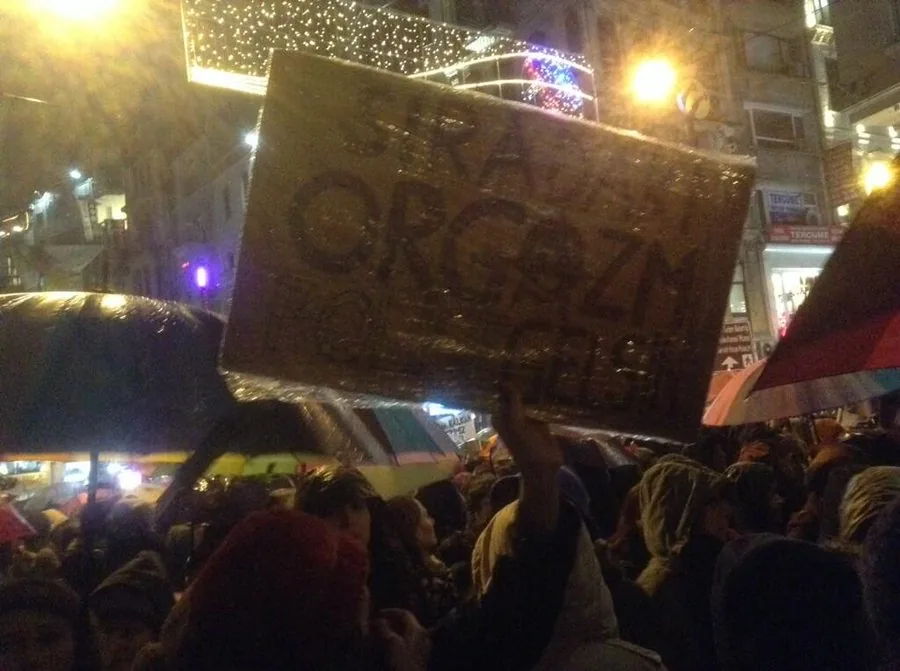 8 Mart Feminist Gece Yürüyüşü / 2014 / Foto: Bilinmiyor