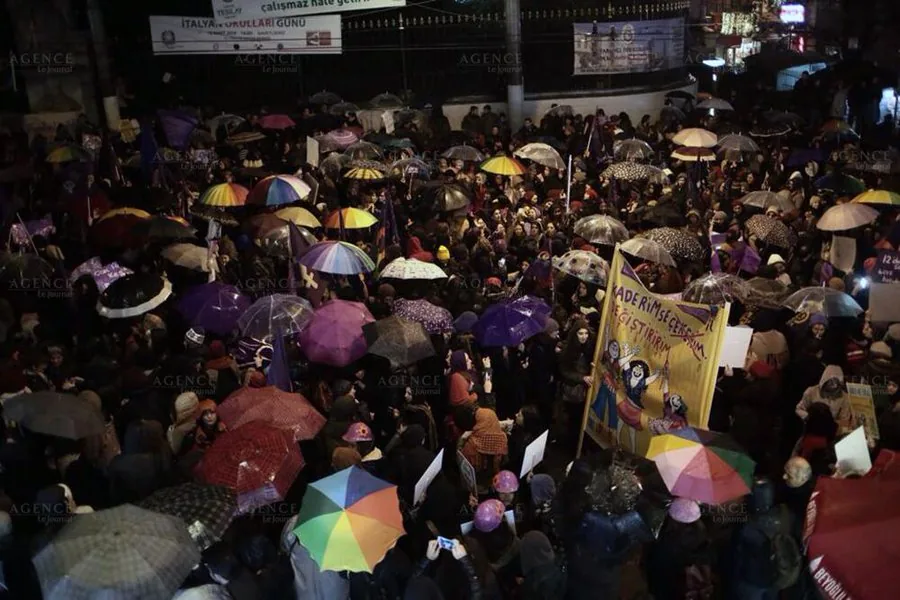 8 Mart Feminist Gece Yürüyüşü / 2014 / Foto: Bilinmiyor