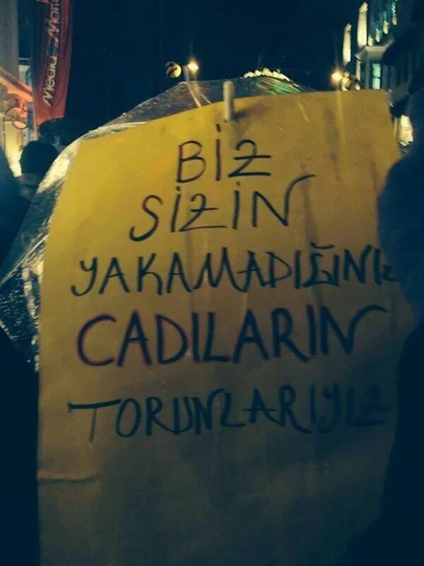 8 Mart Feminist Gece Yürüyüşü / 2014 / Foto: Bilinmiyor
