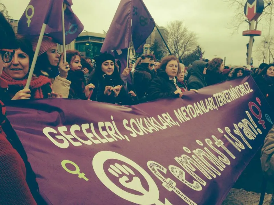 8 Mart Gündüz Mitingi, Kadıköy / 2014 / Foto: Bilinmiyor
