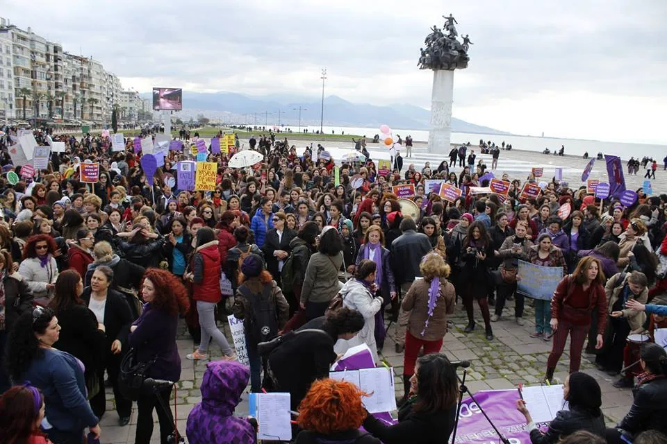 8 Mart Gündüz Mitingi, Kadıköy / 2014 / Foto: Bilinmiyor