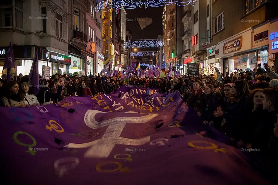 8 Mart Feminist Gece Yürüyüşü / 2015 / Foto: Meltem Ulusoy